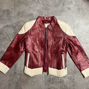 Vintage leather jacket
